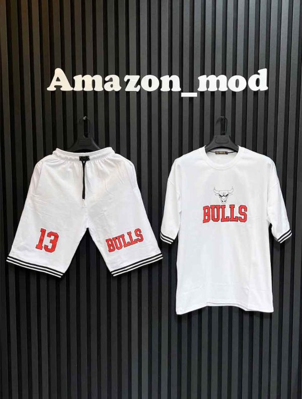 ست تیشرت و شلوارک بولز Bulls