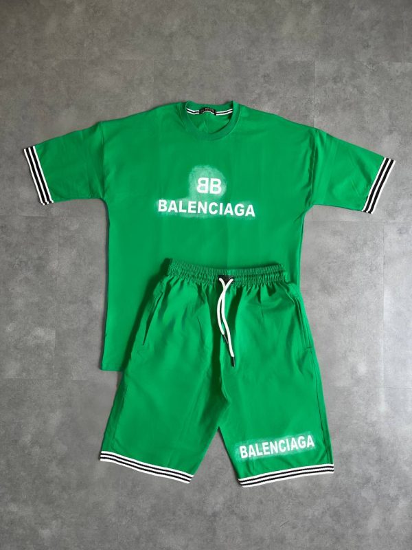 ست تیشرت و شلوارک مردانه Balenciaga