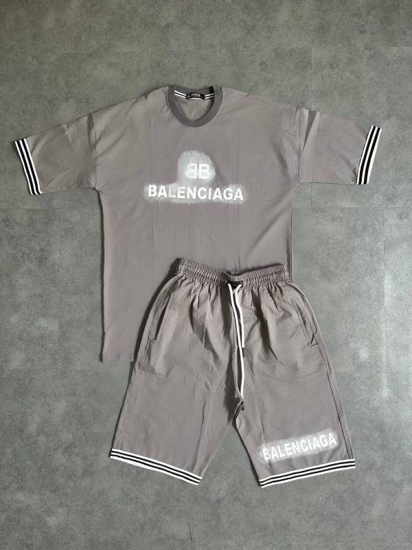 ست تیشرت و شلوارک مردانه Balenciaga
