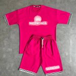 ست تیشرت و شلوارک مردانه Balenciaga