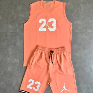 ست رکابی شلوارک پنبه JORDAN 23