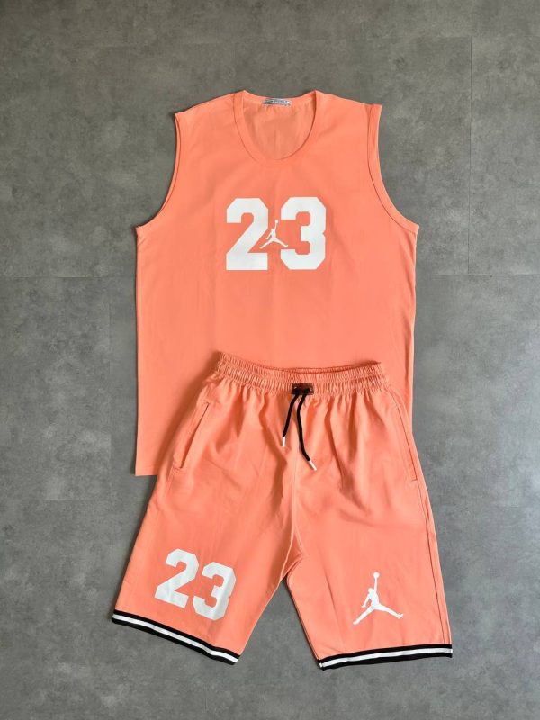 ست رکابی شلوارک پنبه JORDAN 23