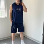 ست رکابی و شلوارک کلاه دار NIKE