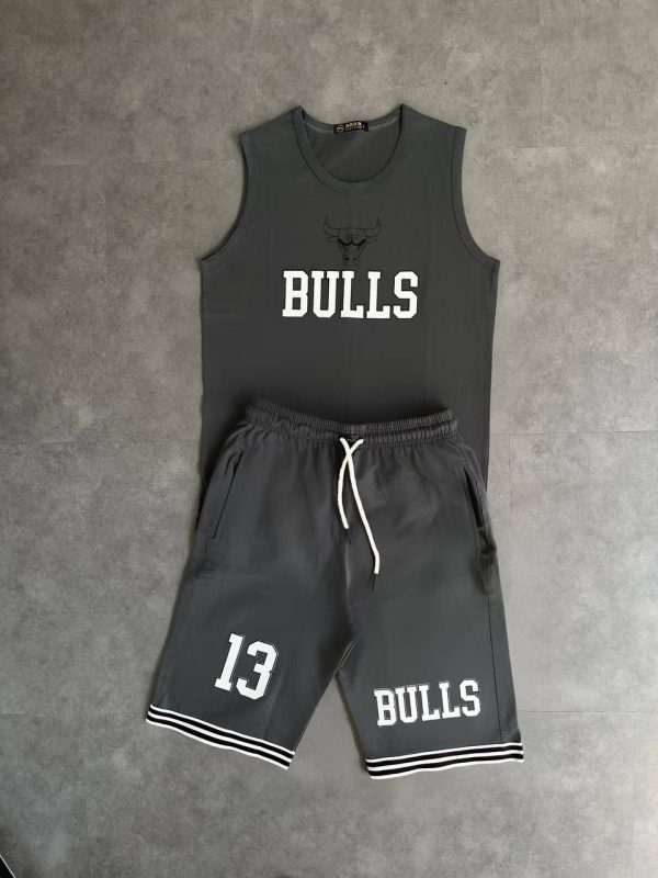 ست رکابی و شلوارک پنبه Bulls