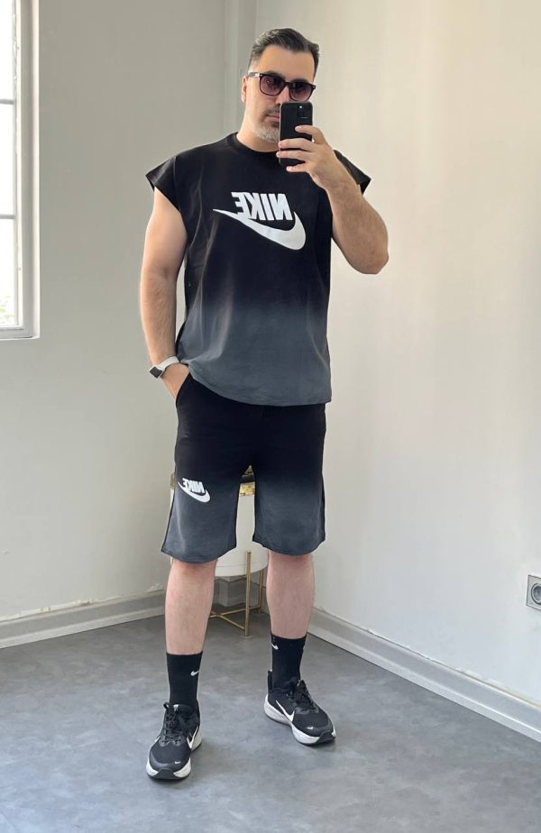 ست پنبه وست و شلوارک NIKE
