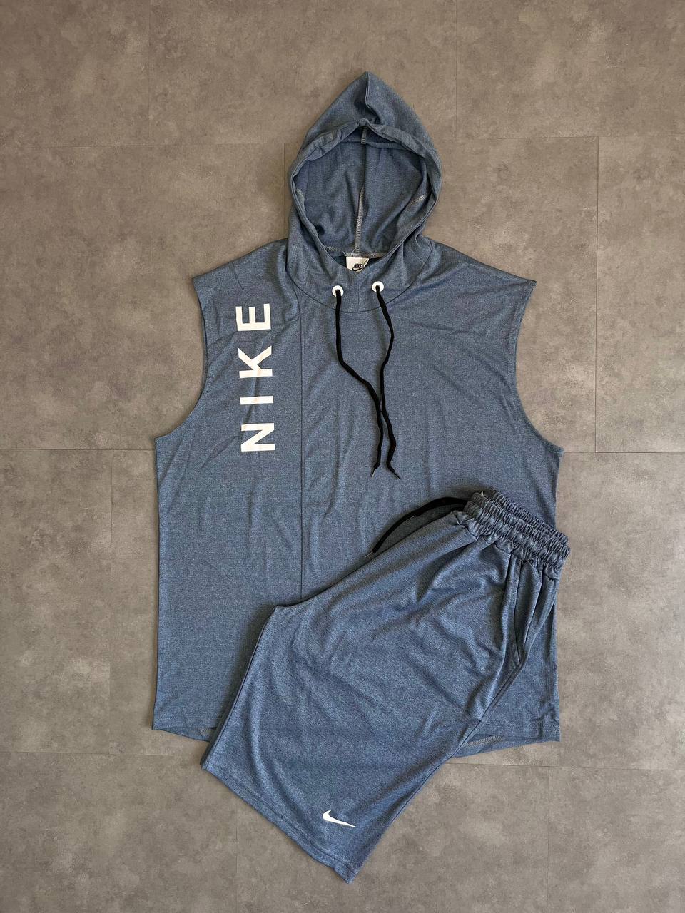 رکابی و شلوارک کلاه دار NIKE