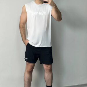 ست رکابی و شلوارک تنفسی Gymshark