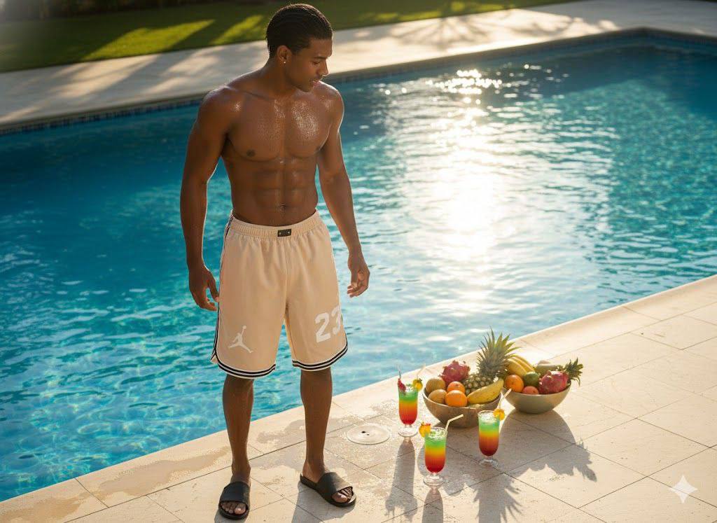 شلوارک پنبه Jordan 23