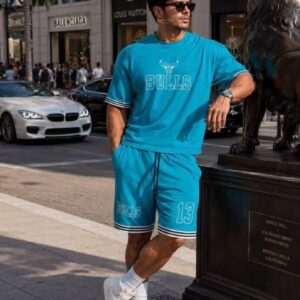 ست تیشرت و شلوارک Bulls