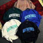 تیشرت دو نخ پنبه باکسی ADVENTURE